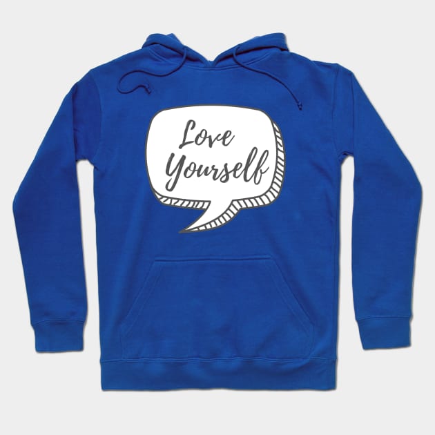 Love Yourself Hoodie by Positively Brothers